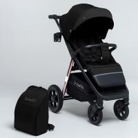 Коляска прогулочная BubaGo BASS Chrome