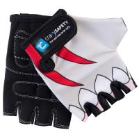 Детские вело-перчатки Crazy Safety White Shark