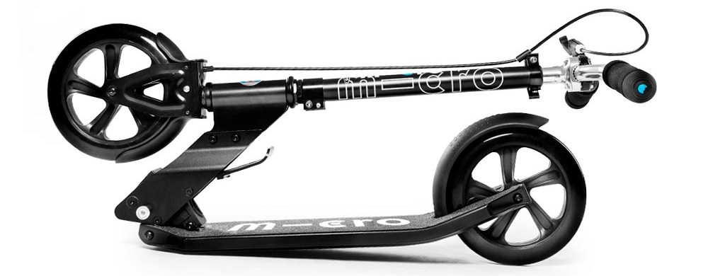 Двухколесный самокат Micro Downtown Black