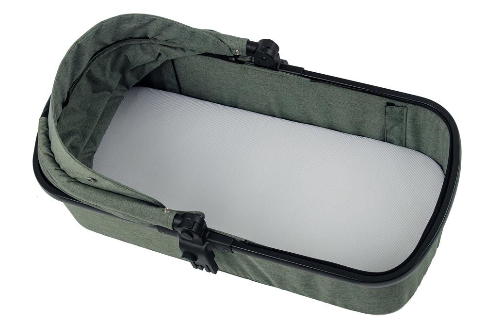 Коляска детская BubaGo Voyage 2 в 1 зеленаяпросторная люлька с мягким матрасиком Коляска детская BubaGo Voyage 2 в 1 зеленаяпросторная люлька с мягким матрасиком