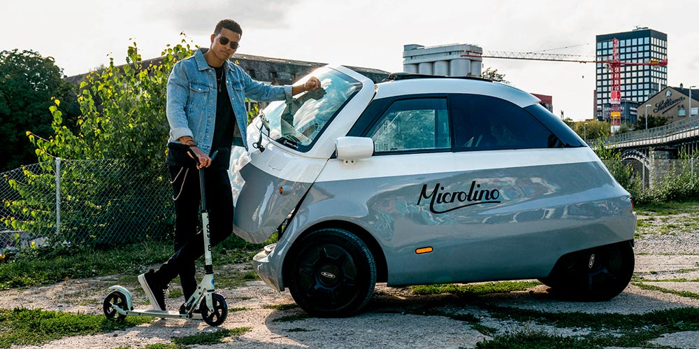 Двухколесный самокат Micro Speed Deluxe Серый шелк Двухколесный самокат Micro Speed Deluxe Серый шелк