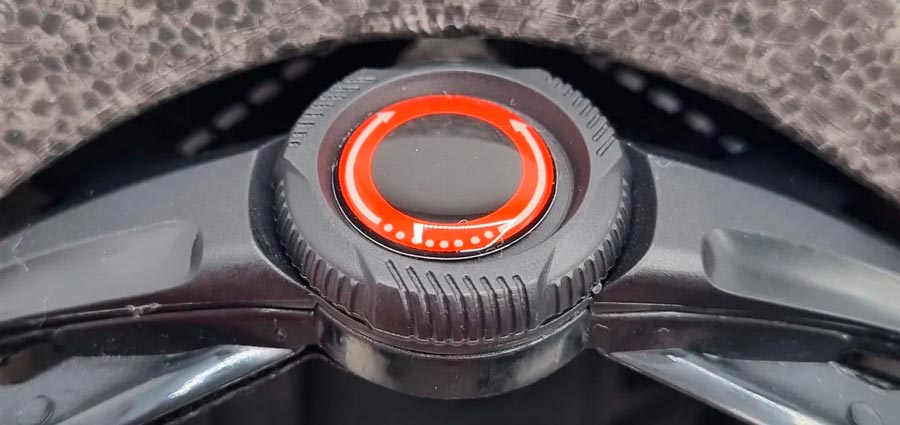 реле регулировки размера шлема