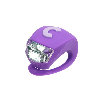 Фонарик на руль Micro Deluxe сиреневый