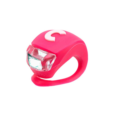Фонарик на руль Micro Deluxe розовый