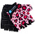 Детские вело-перчатки Crazy Safety Pink Leopard