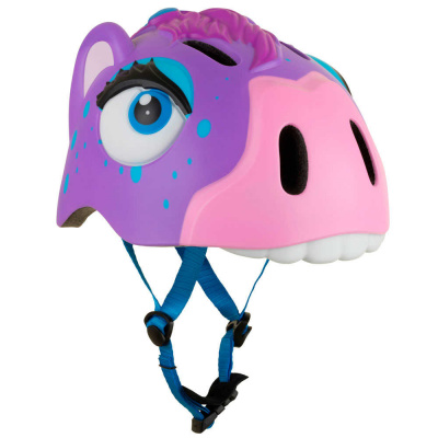 Шлем CrazySafety Сиреневая Зебра фото