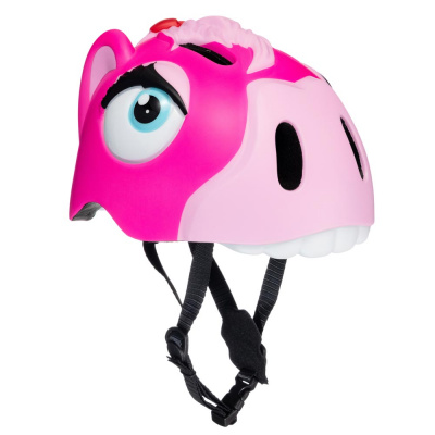 Шлем CrazySafety Розовая Лошадка