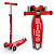 Самокат Maxi Micro Deluxe LED    красный