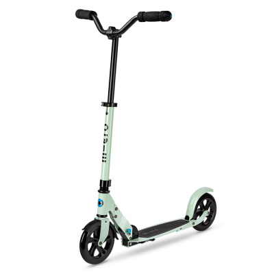 Двухколесный самокат Micro Speed Deluxe Серый шелк